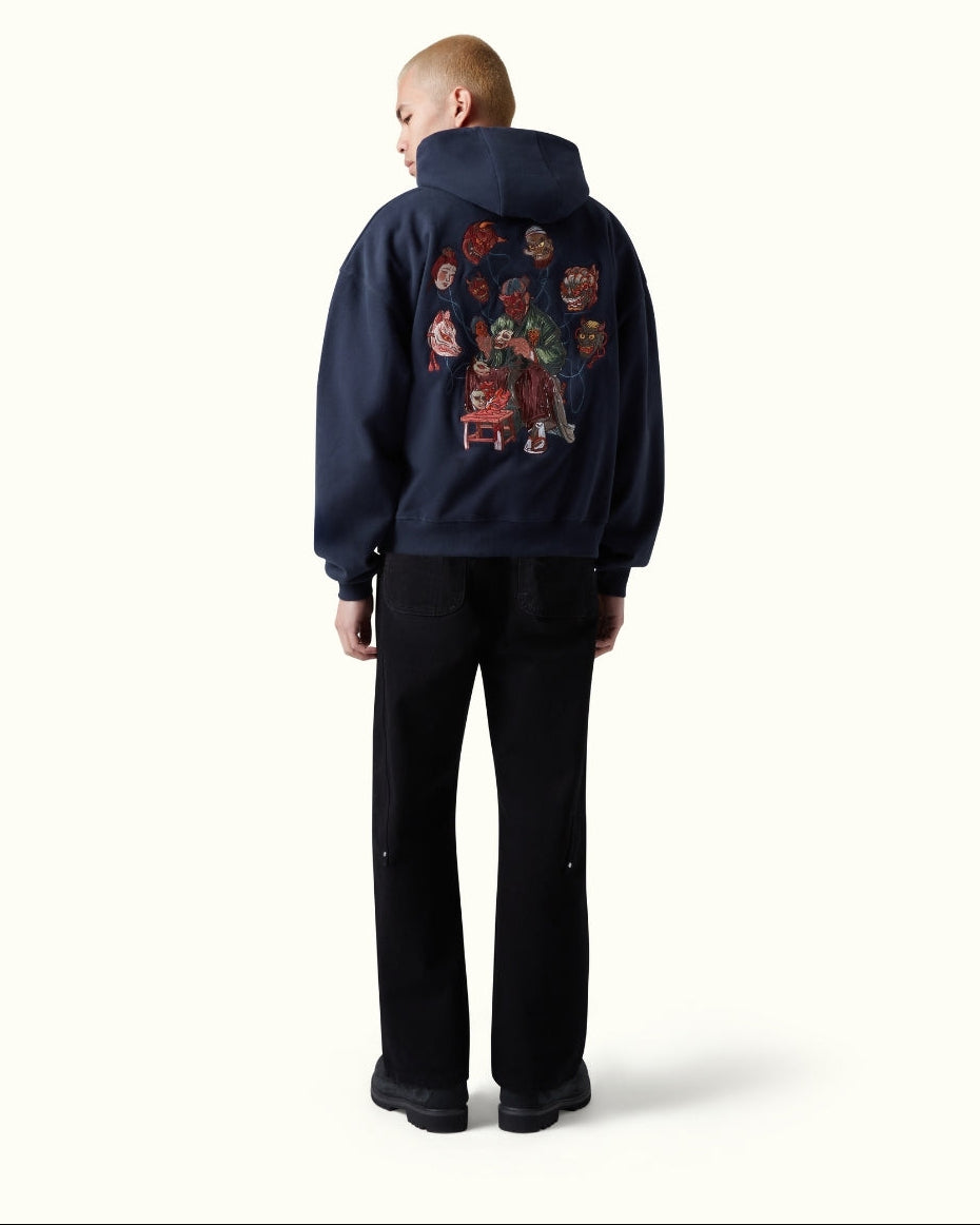 Moletom Pavtros Studios Japanese Mask Artisan Hoodie — Foto 3
