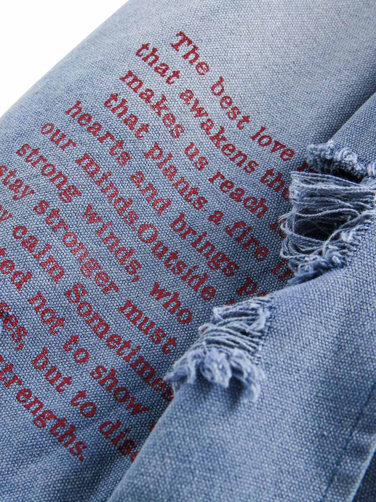 Jaqueta Pavtros Ripped Graffiti Washed - foto 7