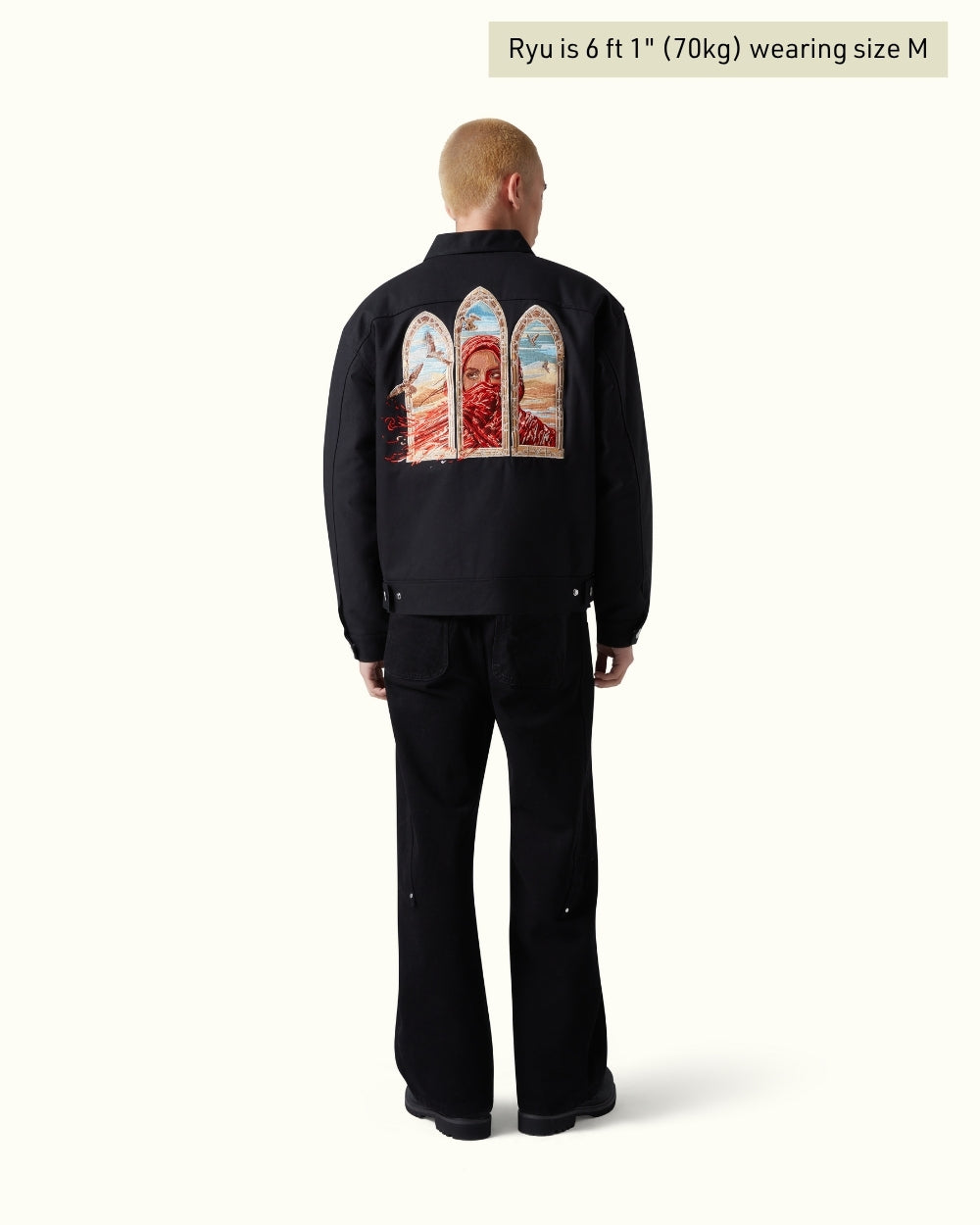 Jaqueta Pavtros Studios Desert Window Oversized Jacket — Foto 3