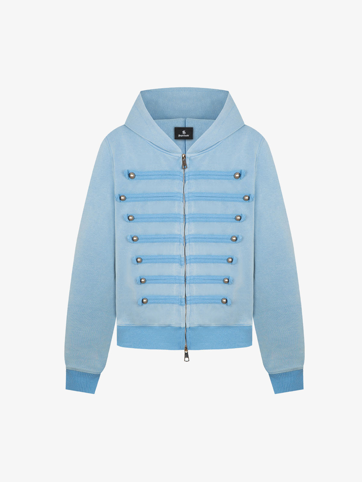 Moletom Pavtros Distressed Napoleon Studded Boxy