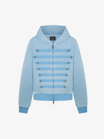 Moletom Pavtros Distressed Napoleon Studded Boxy