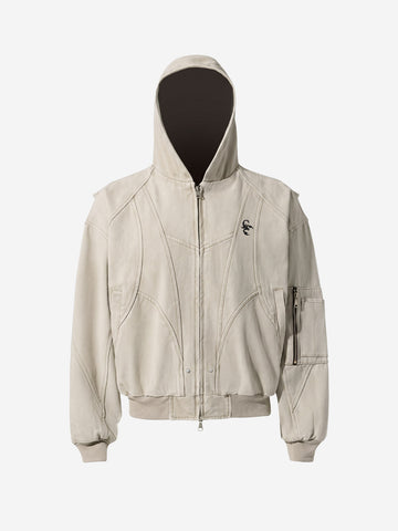 Jaqueta Pavtros Washed Deconstructed Multi Pocket