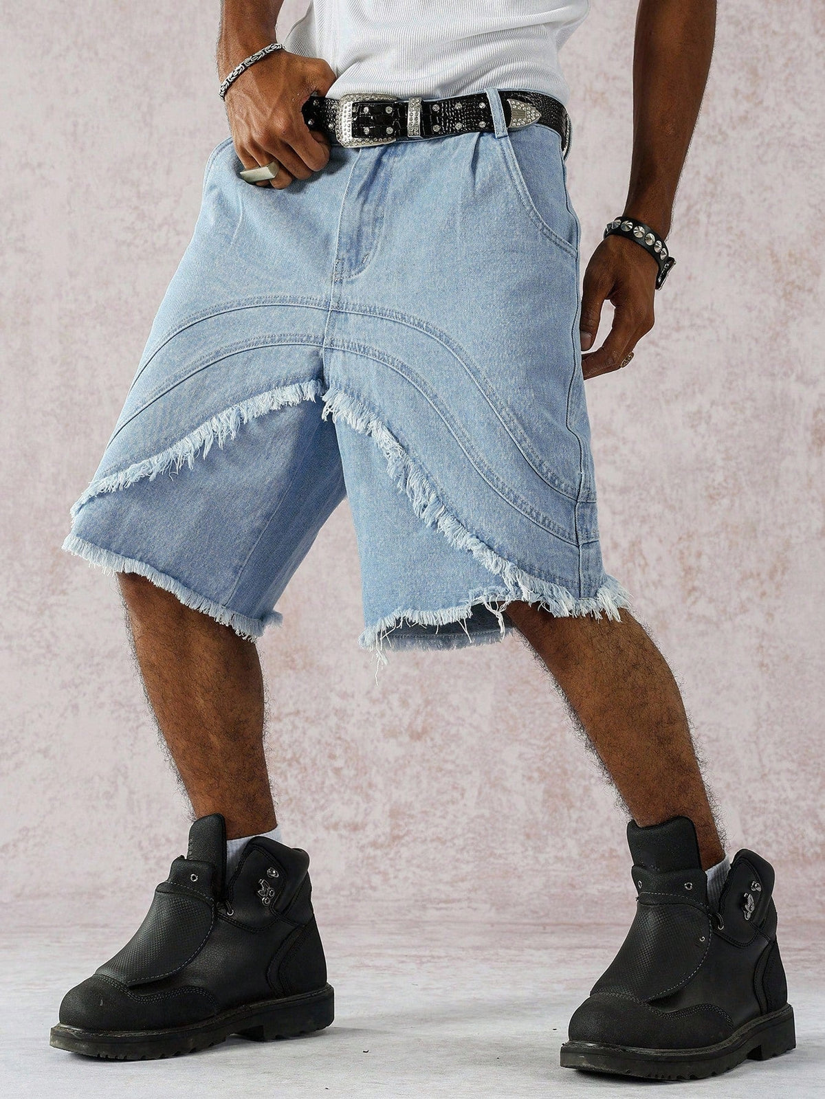 Short Pavtros Denim Jeans Aesthetic - foto 4