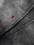 Jaqueta Washed Ink Gradient Ripped