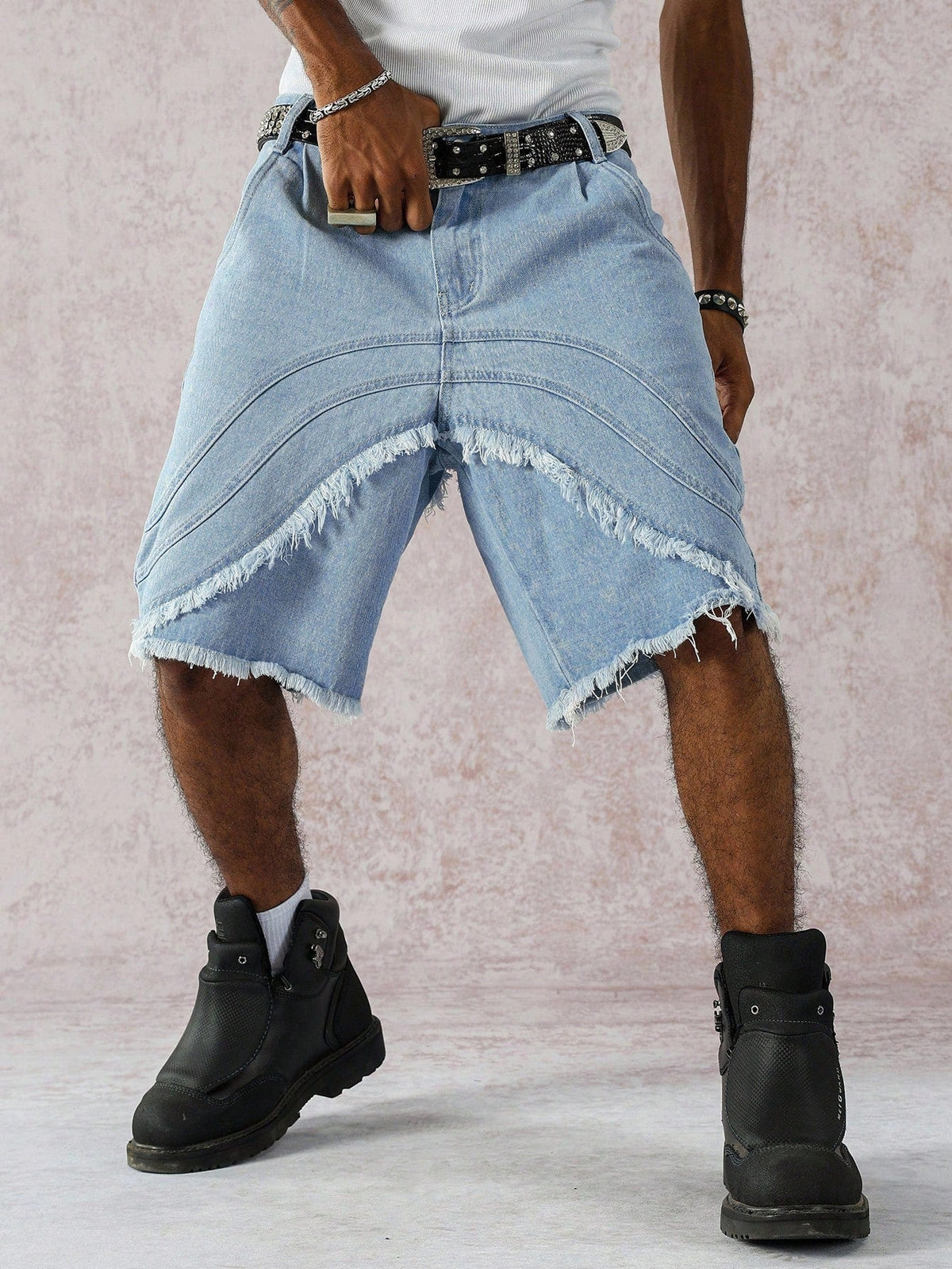 Short Pavtros Denim Jeans Aesthetic - foto 6
