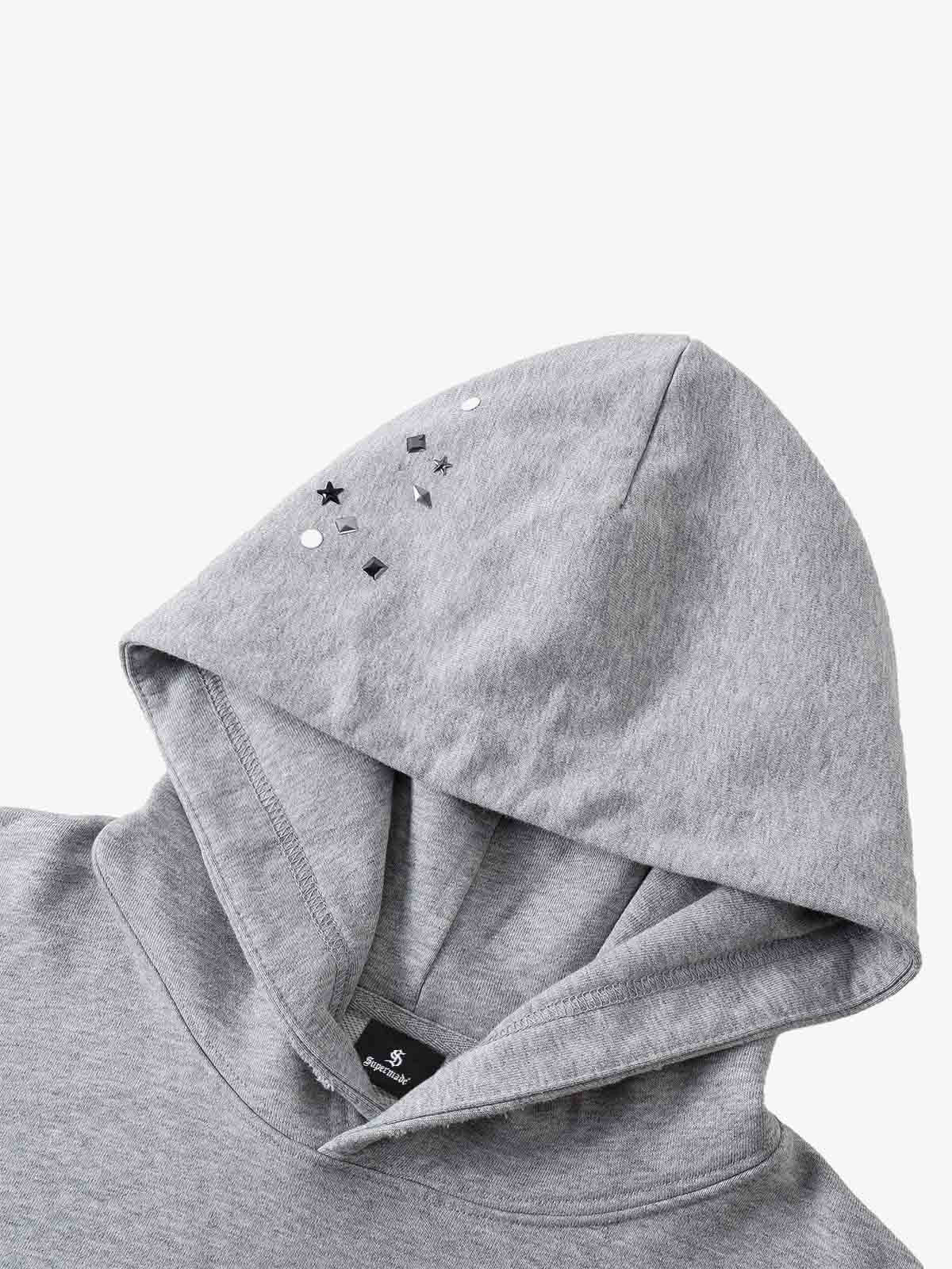 Moletom Pavtros Metal Stud Detail Boxy