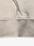 Moletom Pavtros Asymmetric Zip Washed Hoodie