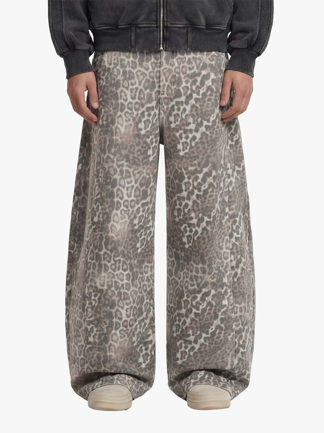 Calça Pavtros Leopard Camouflage Pleated Barrel - foto 1