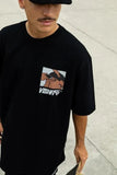 CAMISETA RÉGUA PRETA "BRAZART"