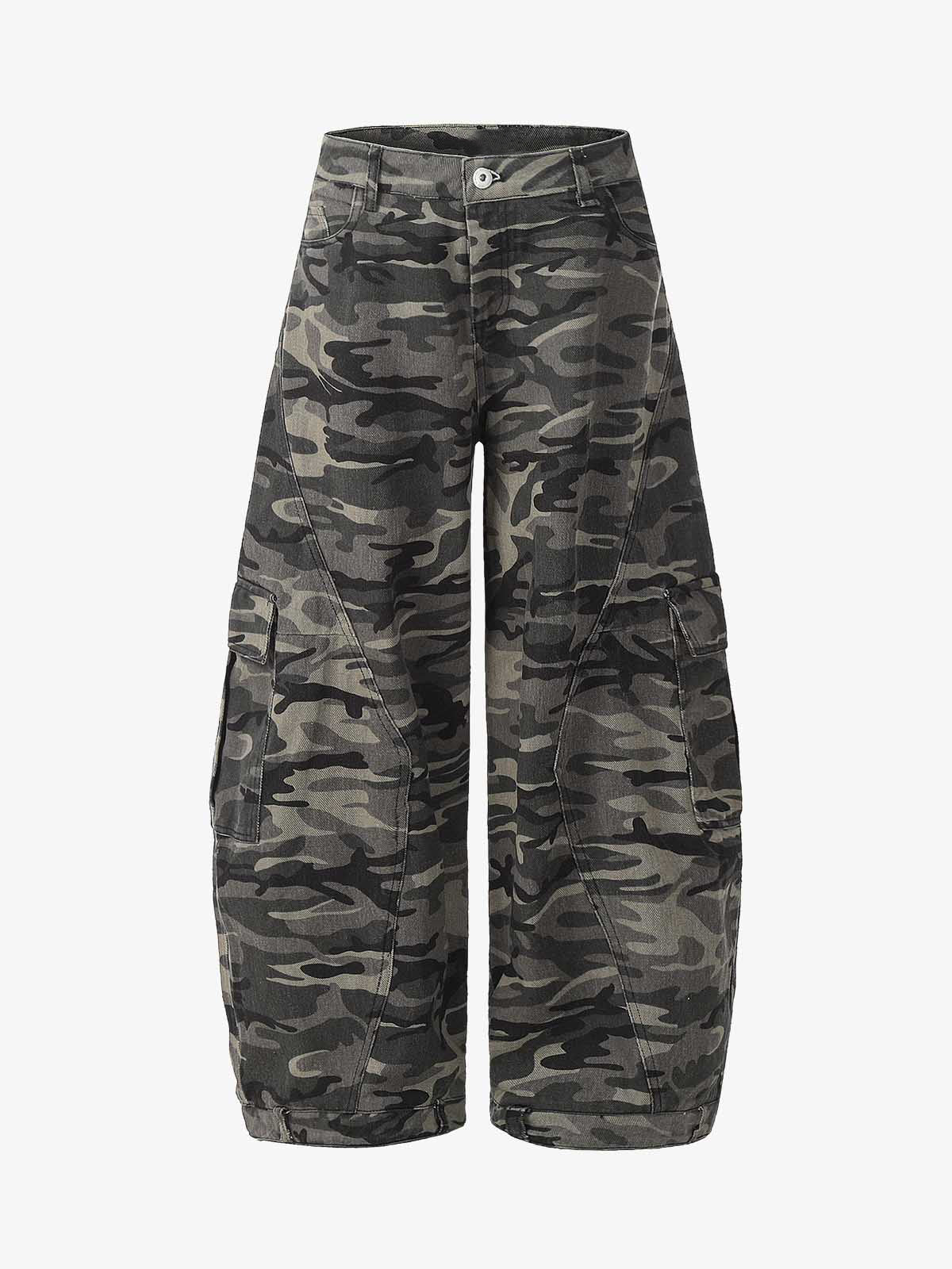 Calça Pavtros Camouflage Printed Curved