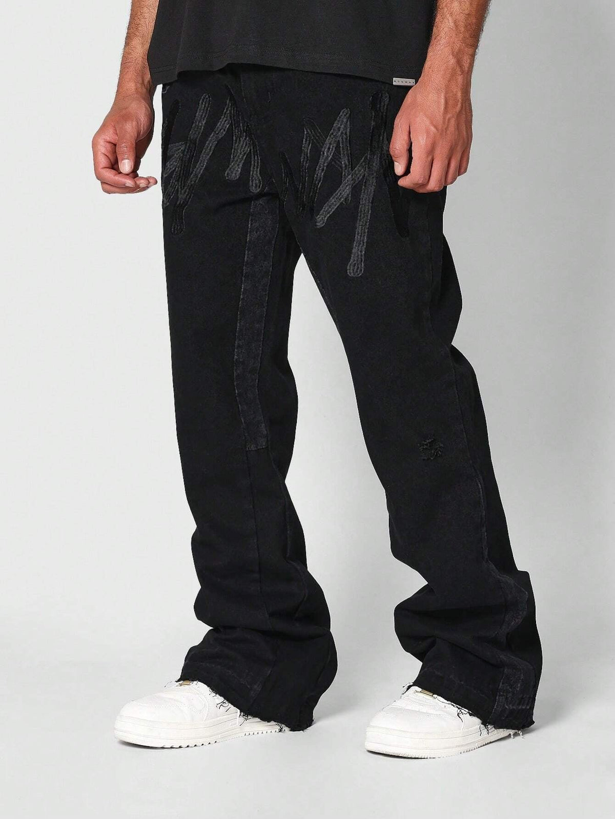 Calça Pavtros Denim Flare