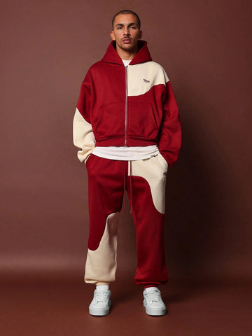 Conjunto Pavtros Track Red Bordado - foto 1