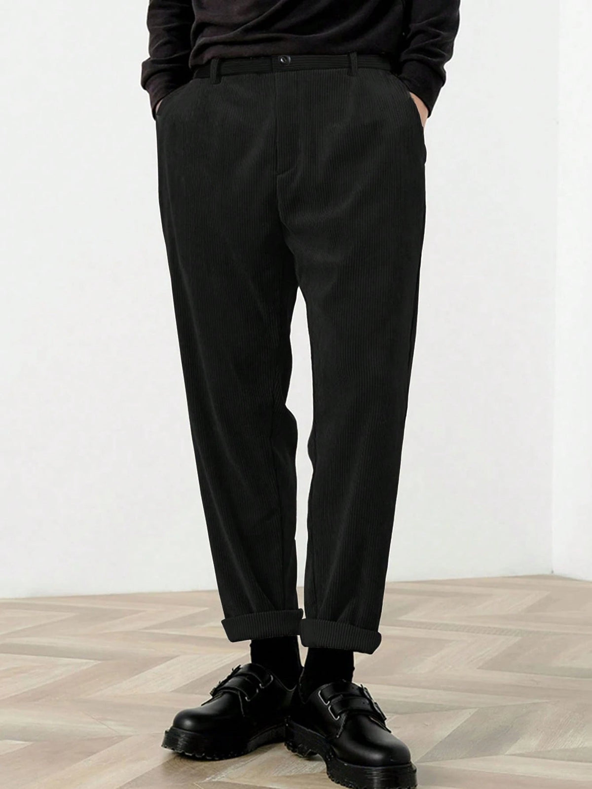 Calça Pavtros Mode Longa Casual Veludo