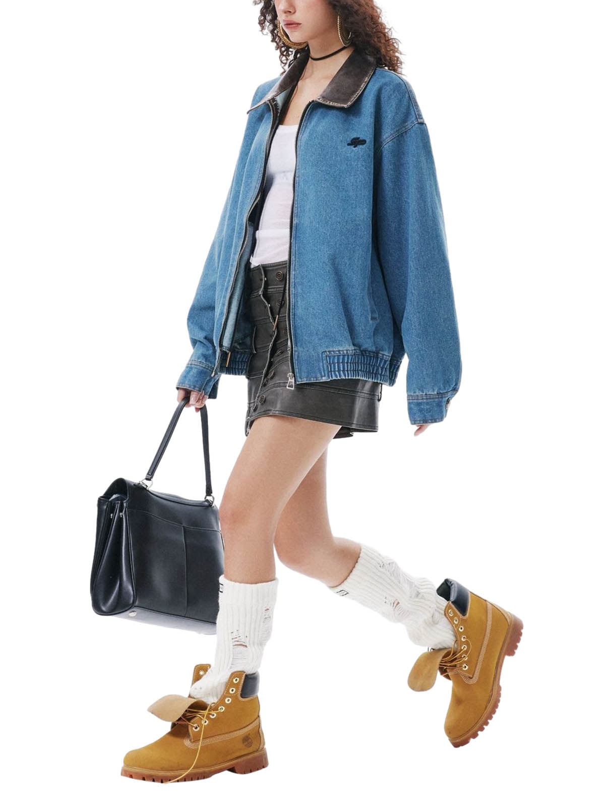 Jaqueta Pavtros Heavy Washed Denim Work - foto 6