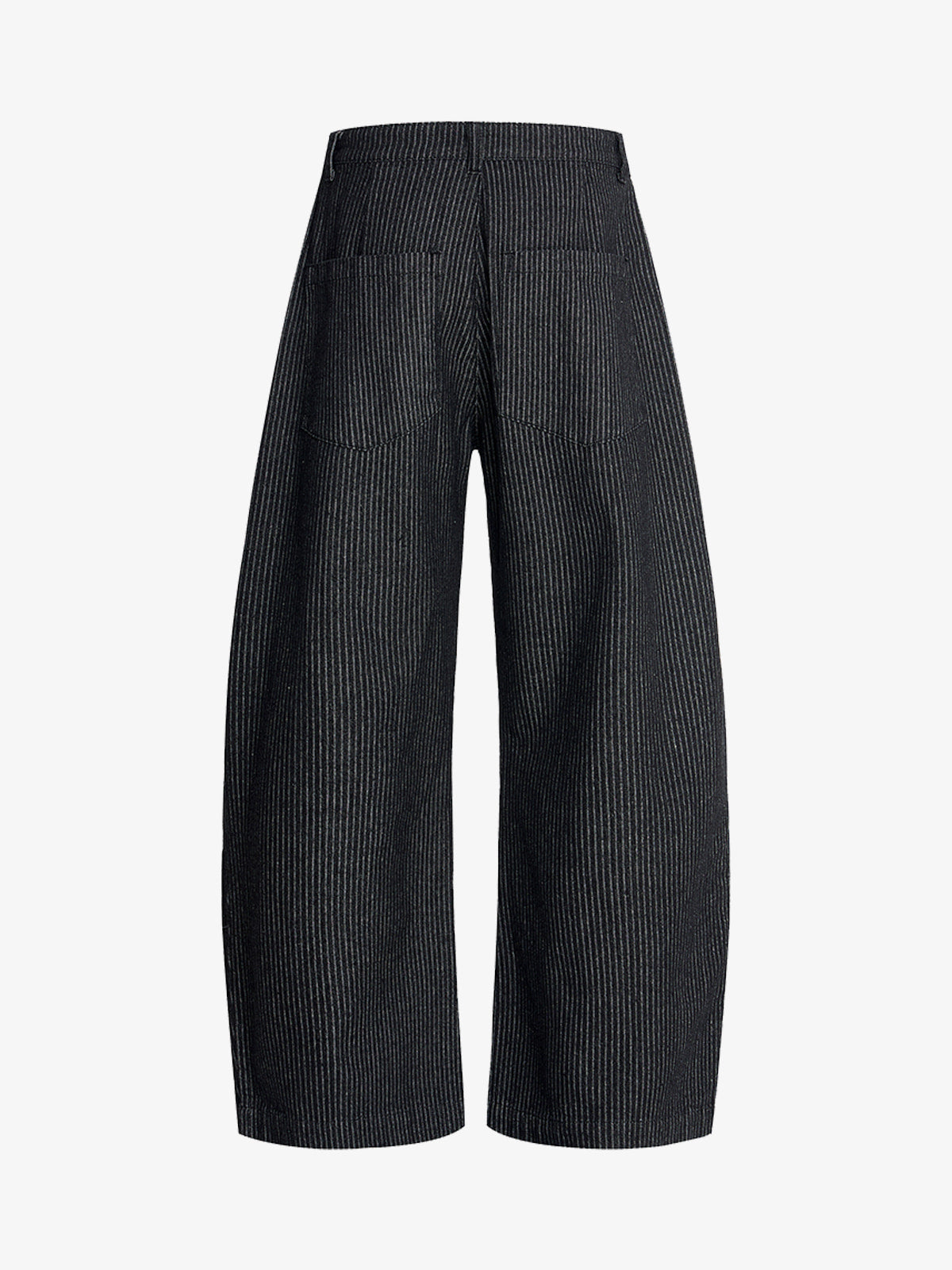 Calça Pavtros Pinstripe Pleated Wide Leg