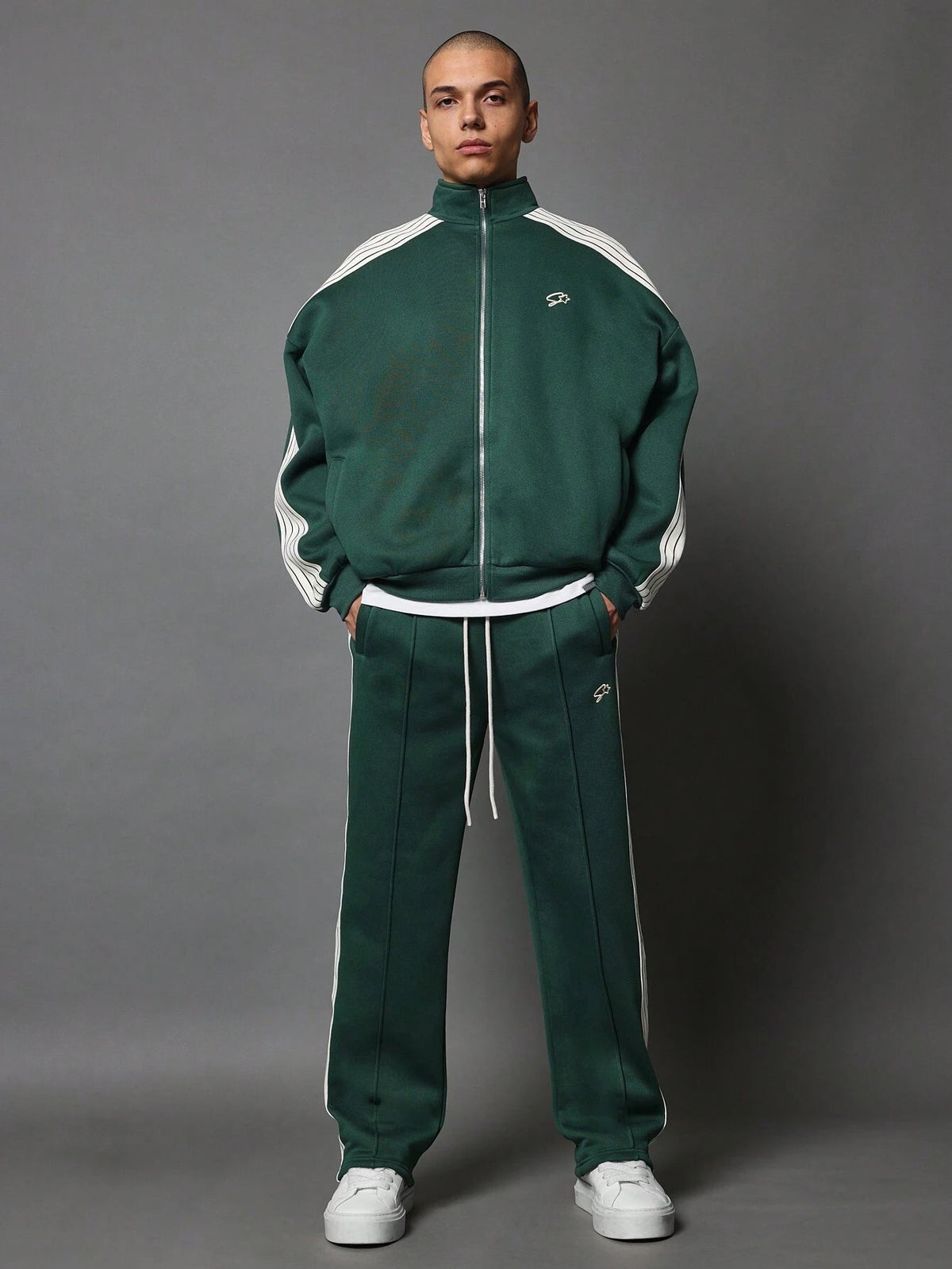 Conjunto Pavtros Vintage Varsity Track Co-Ord - foto 1