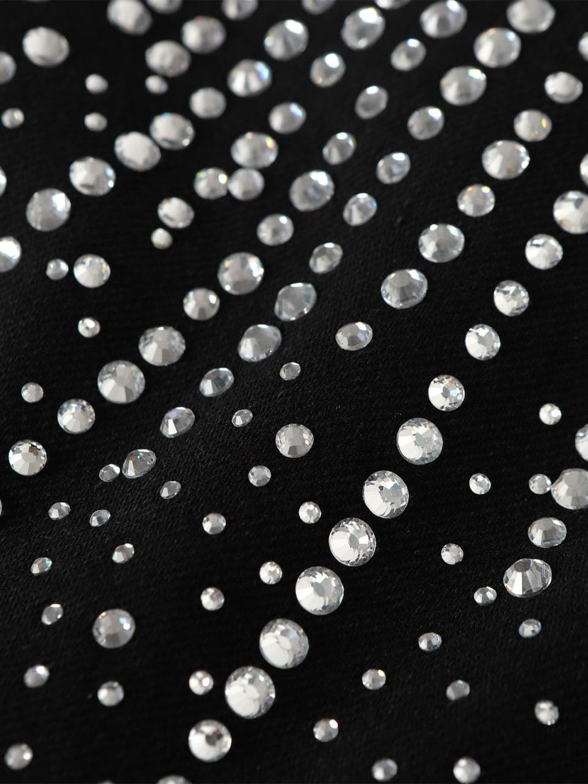 Calça Pavtros Full Rhinestone Baggy
