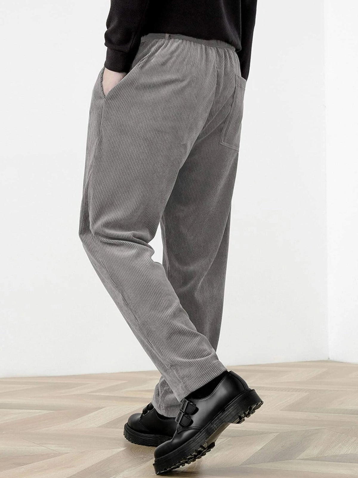 Calça Pavtros Mode Longa Casual Veludo