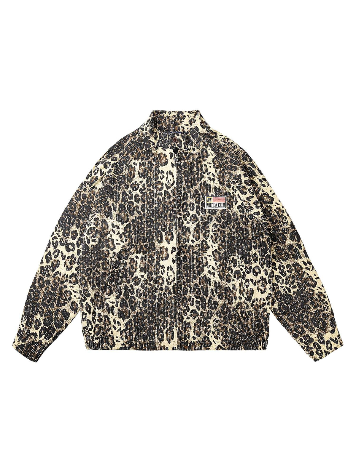 Jaqueta Pavtros Retro Leopard Printed Denim - foto 2