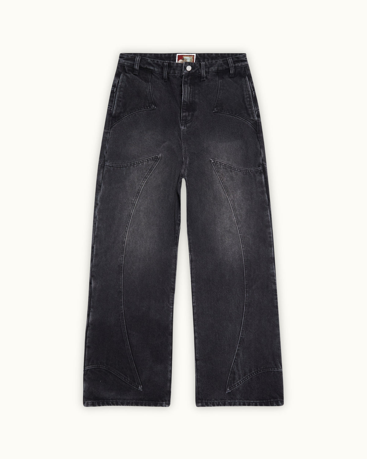 Calça Jeans Pavtros Studios Zombie Apocalypse Wide Leg — Foto 2