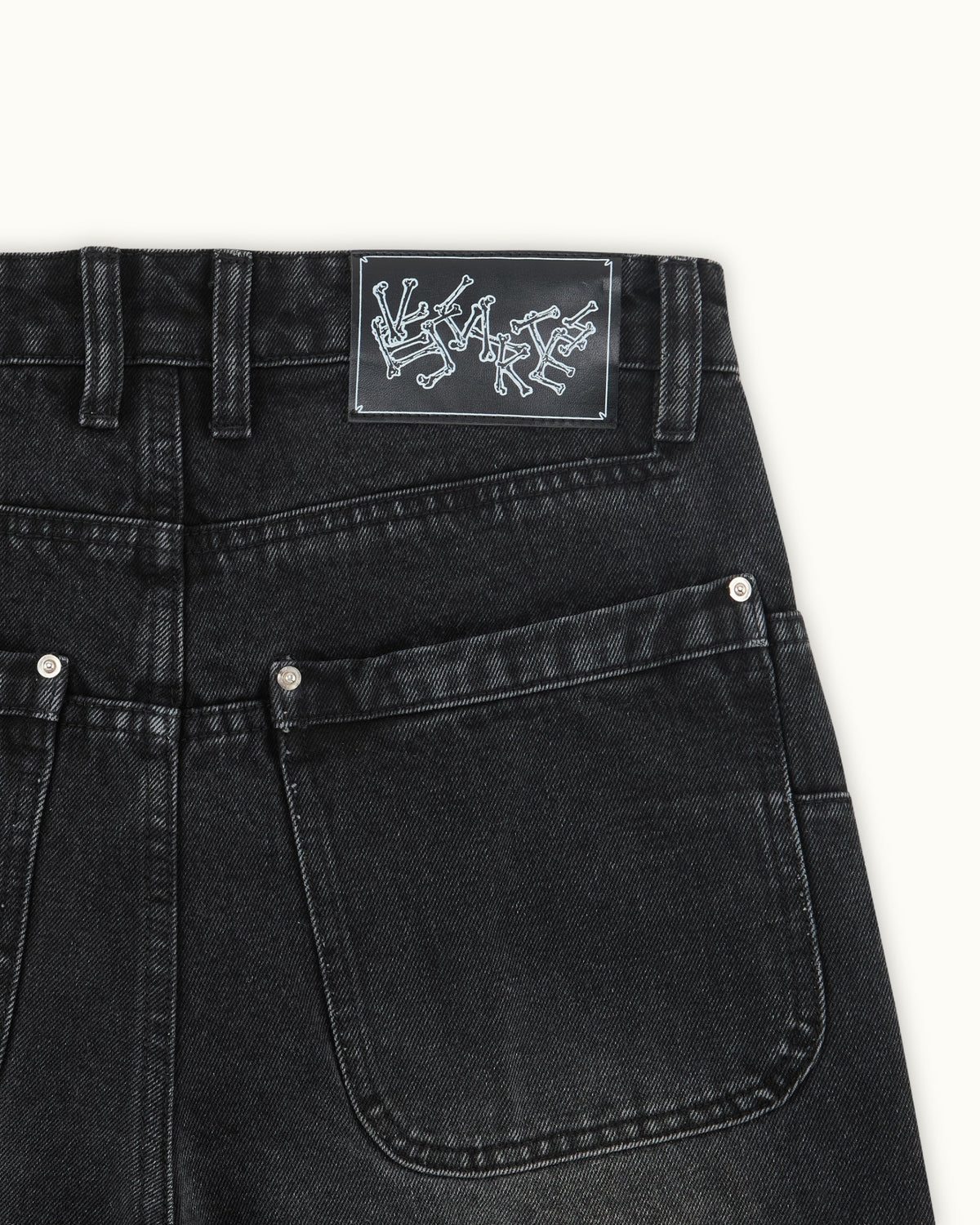 Calça Jeans Pavtros Studios Zombie Apocalypse Wide Leg — Foto 5