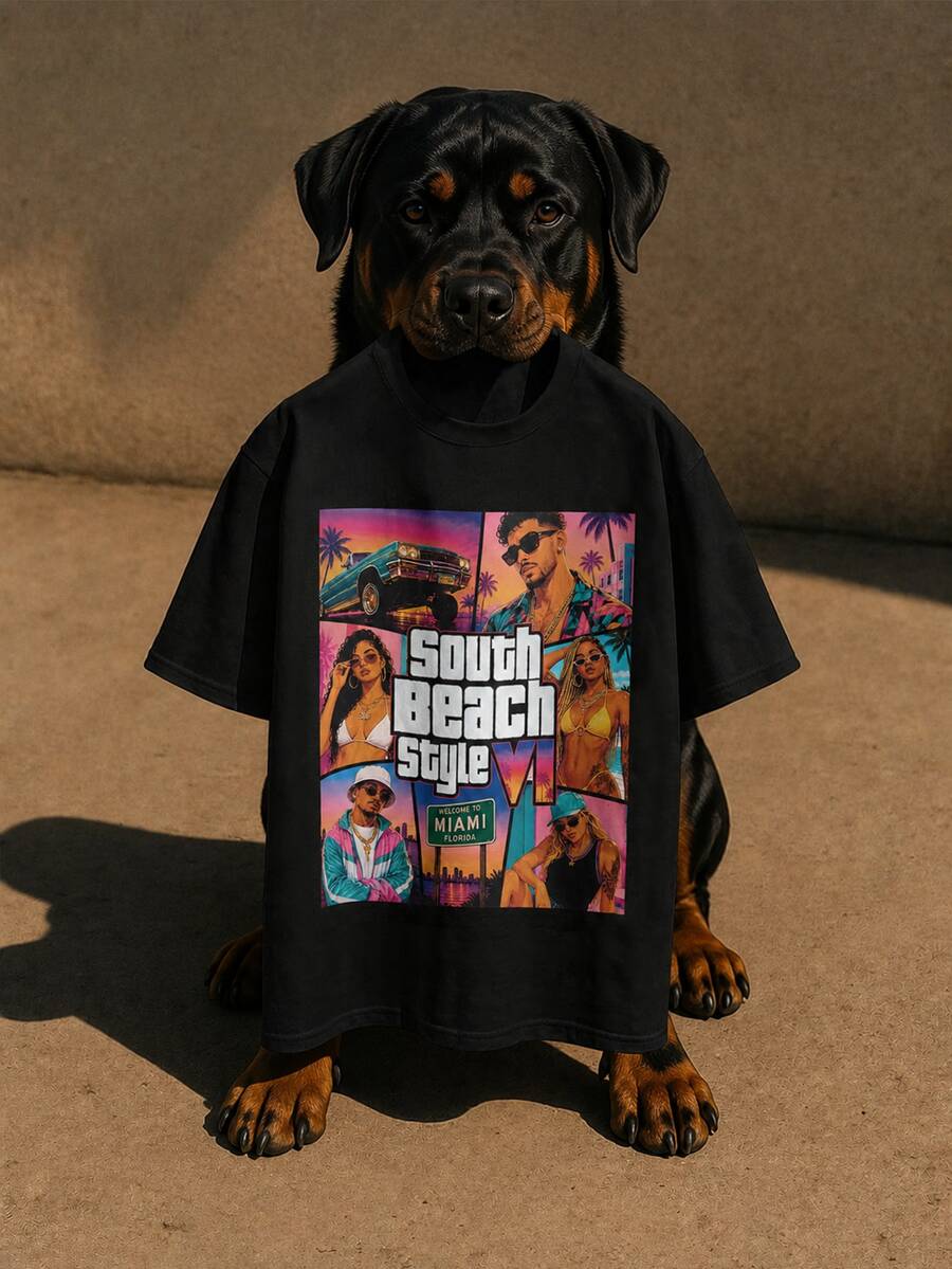 Camiseta Pavtros Estampa Cruzada
