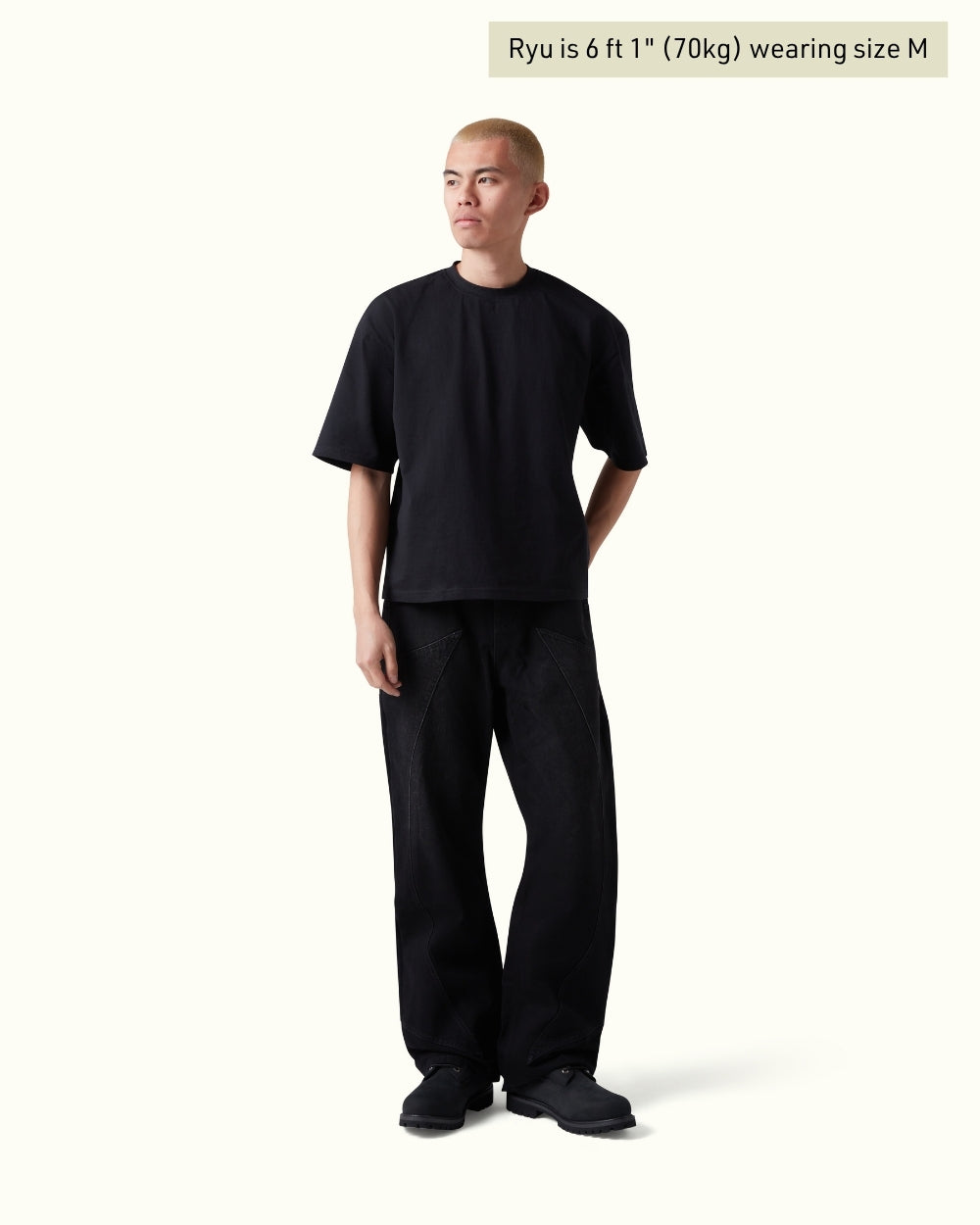 Calça Jeans Pavtros Studios Zombie Apocalypse Wide Leg — Foto 4
