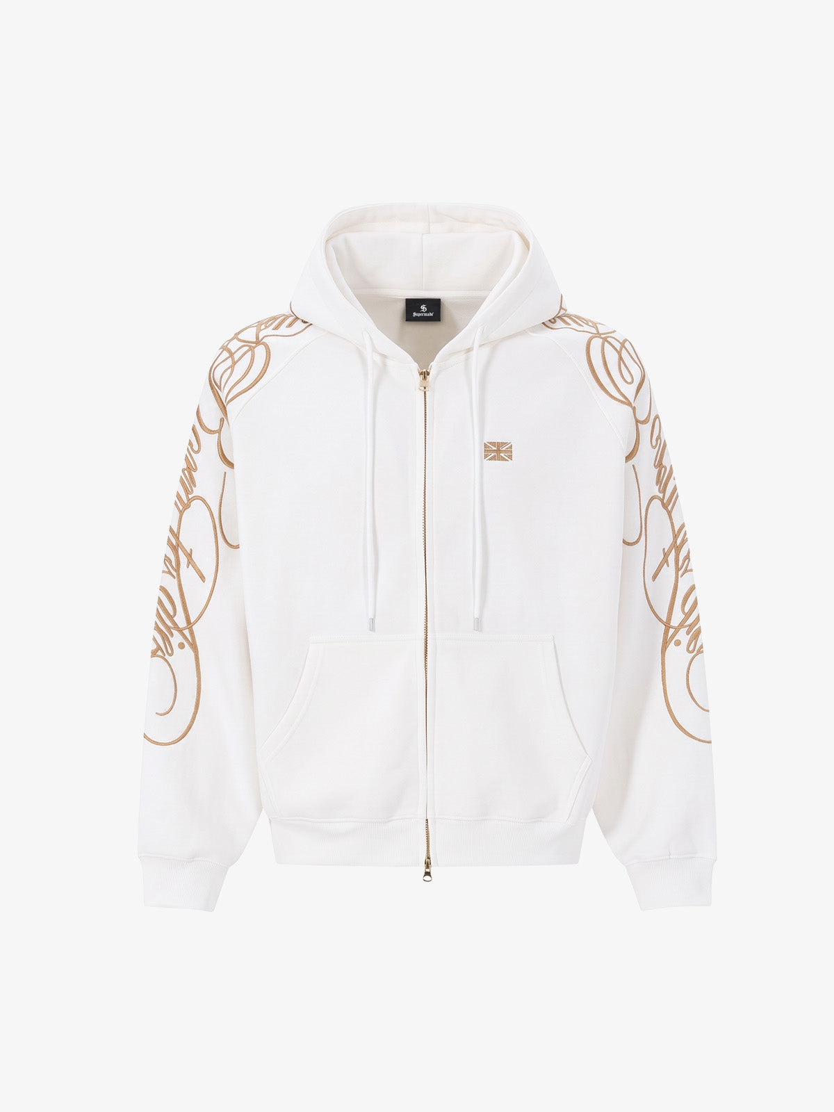 Moletom Pavtros Ornamental Letter Embroidered Two