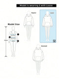 Moletom Oversized Cropped Loungewear