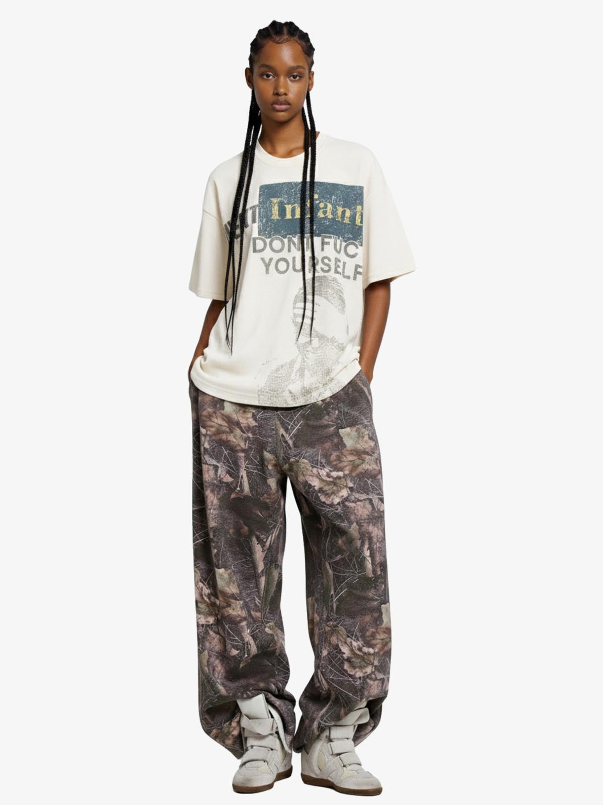 Camiseta Pavtros Studios Infant Dont Fuc Yourself Oversized - foto 4