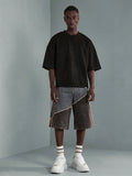 Camiseta Boxy Oversized Veludo