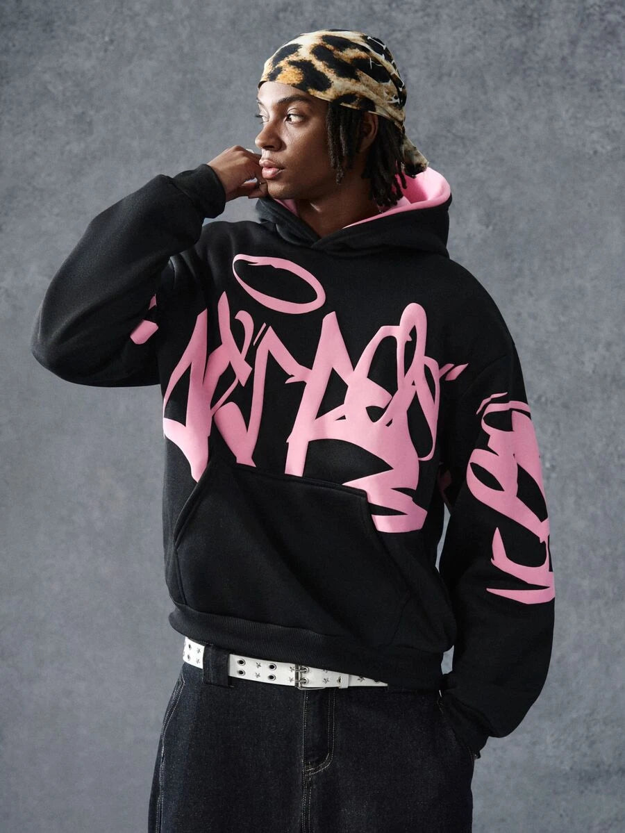 Moletom Pavtros Oversized Grafite Preto
