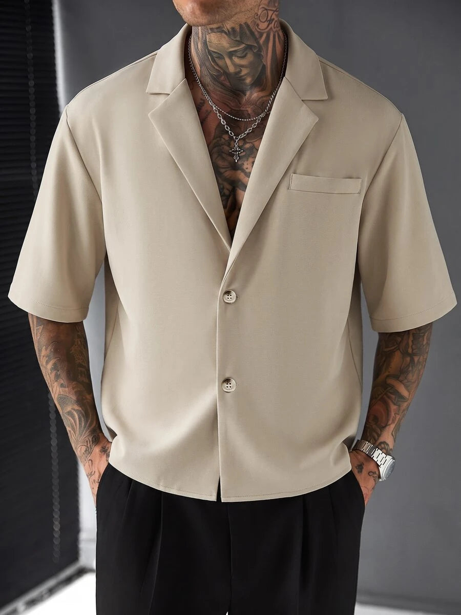 Camisa Pavtros Botões