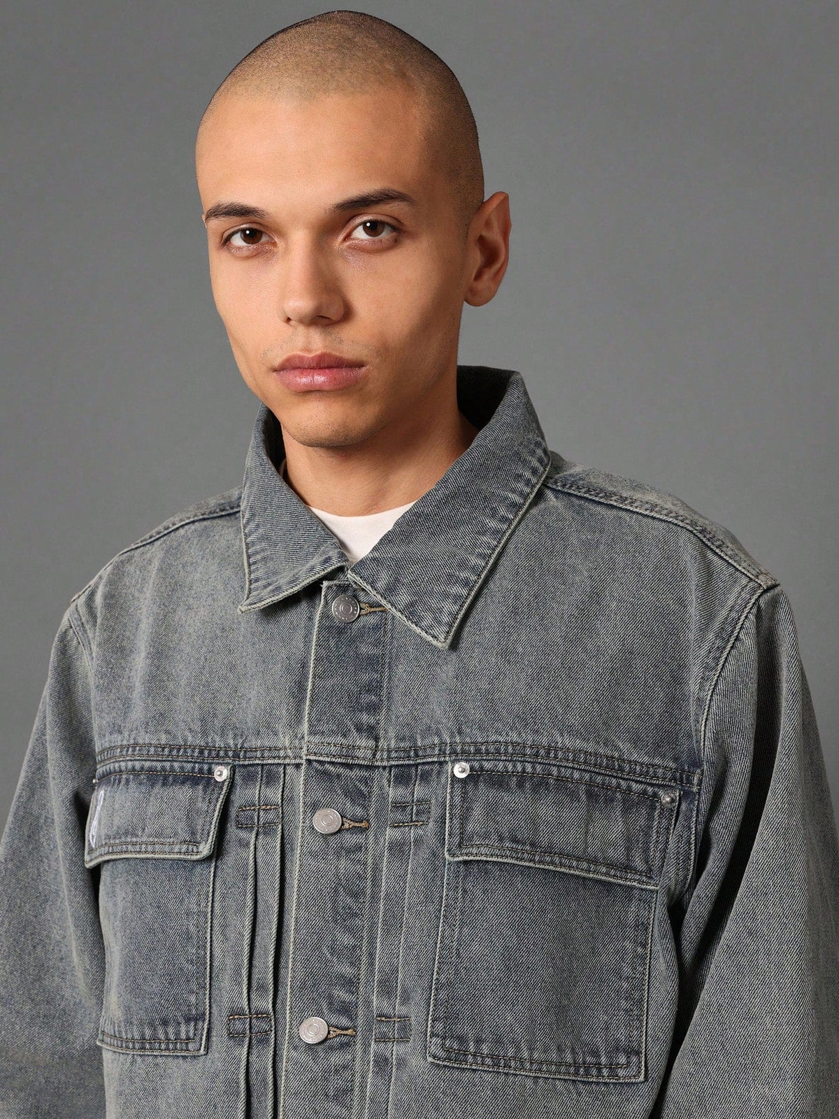 Blusa Pavtros Denim Vintage Projetct - foto 2