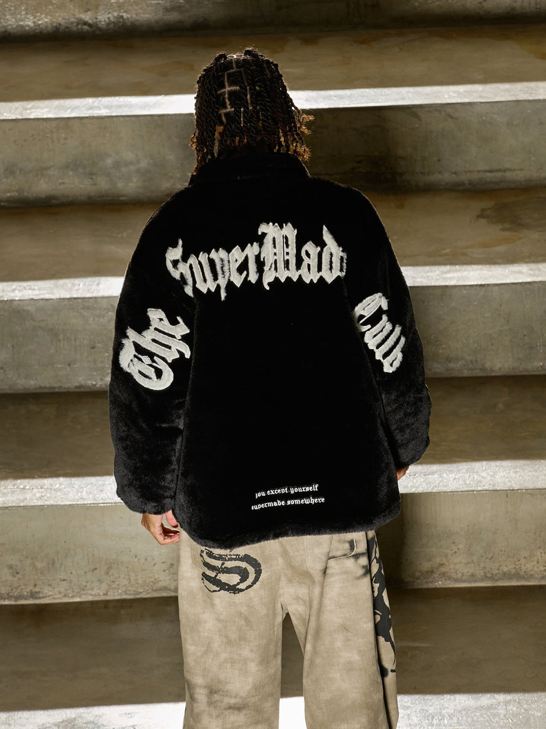Jaqueta Masculina Studios SuperMade Gothic Fleece Jacket — Pavtros