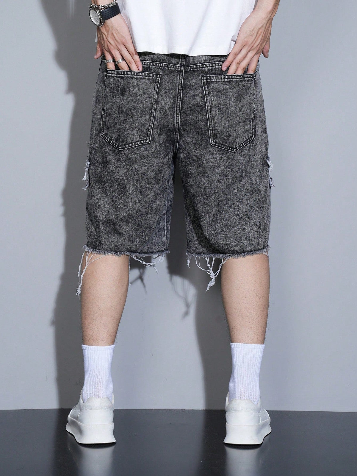 Short Pavtros Denim Star - foto 4