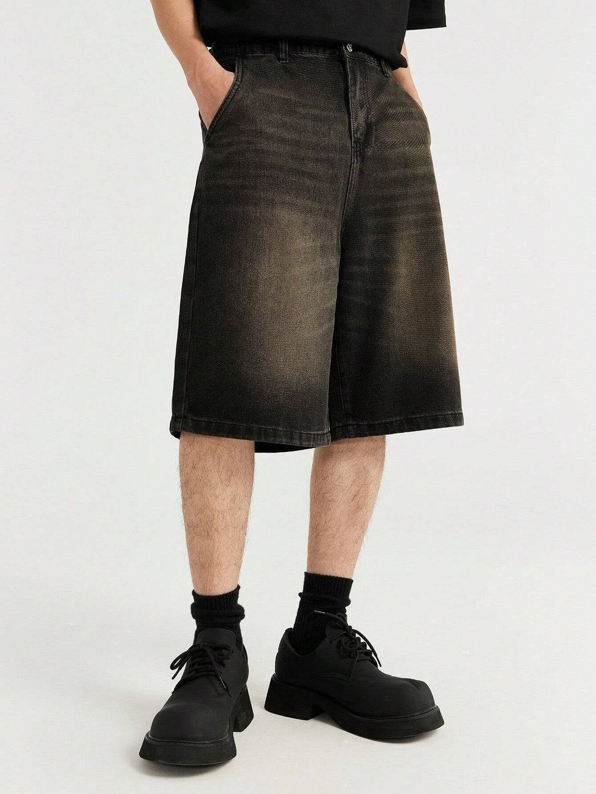 Short Pavtros Denim Lavada Diagonal - foto 5