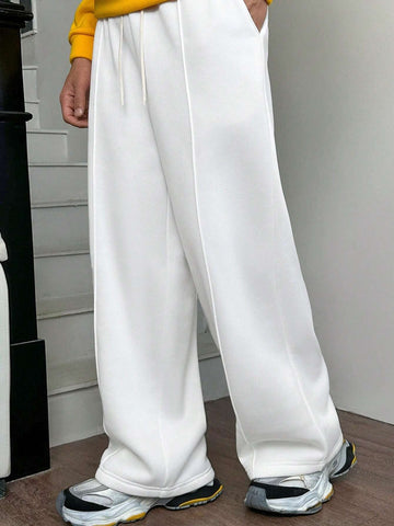 Calça Pavtros Vintage Oversized Malha Estilo Y2K