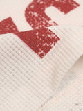 Statement Text Graphic Waffle T-Shirt