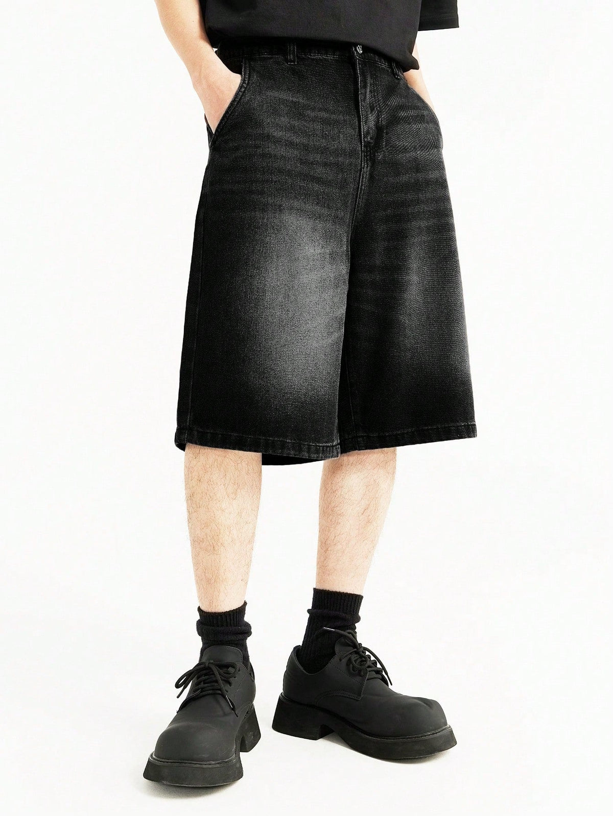 Short Pavtros Denim Lavada Diagonal - foto 7
