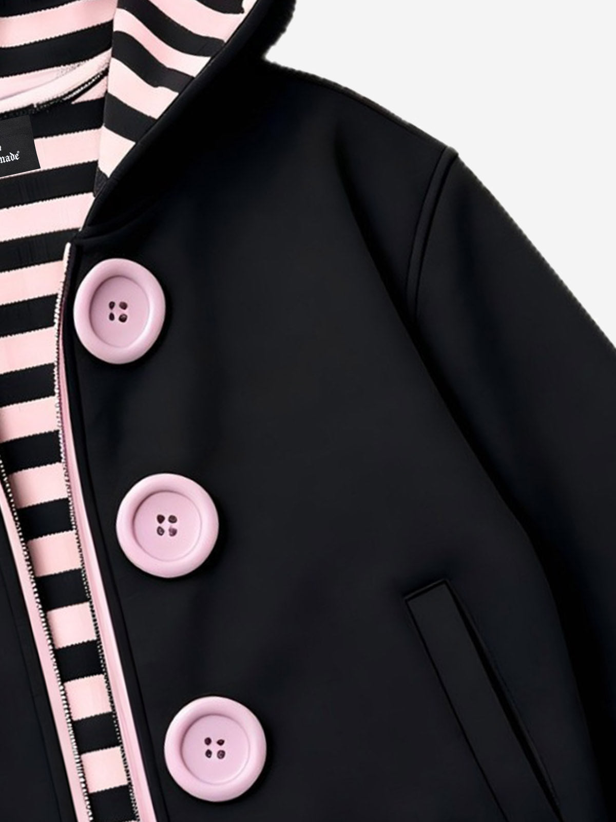 Moletom Pavtros Scorpion Embroidered Striped Lining