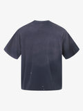 Vintage Washed Flag Patchwork Graphic T-Shirt