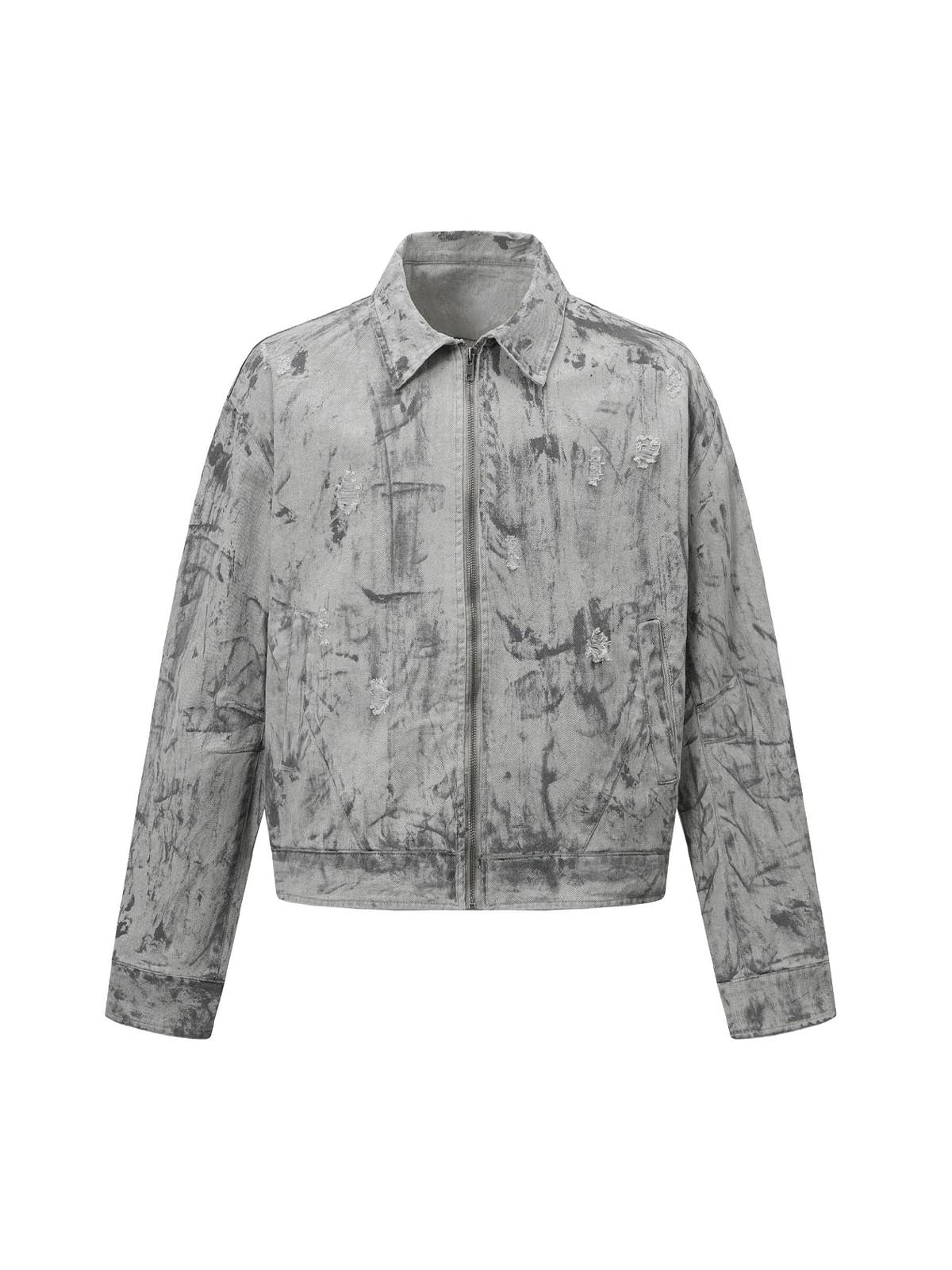 Jaqueta Pavtros Tie-Dye Denim Bomber - foto 1