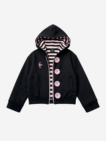 Moletom Pavtros Scorpion Embroidered Striped Lining