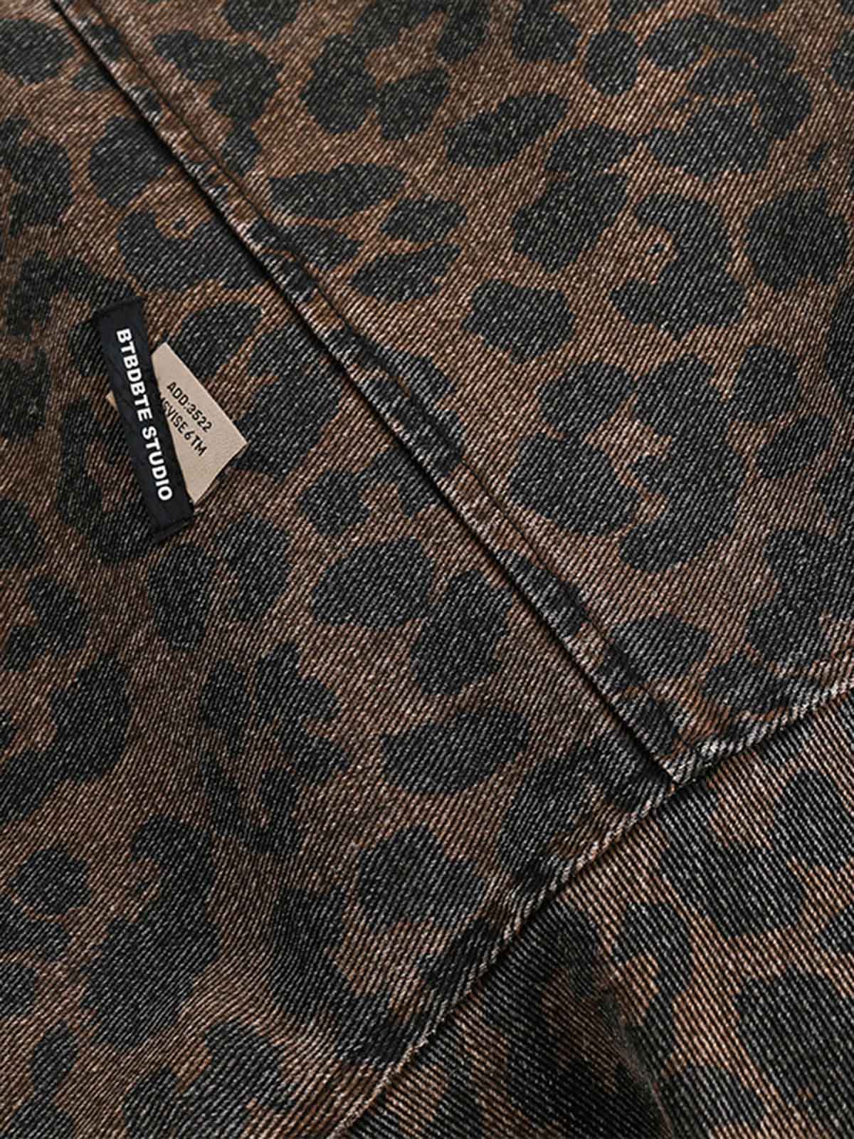 Jaqueta Pavtros Vintage Washed Cheetah - foto 10