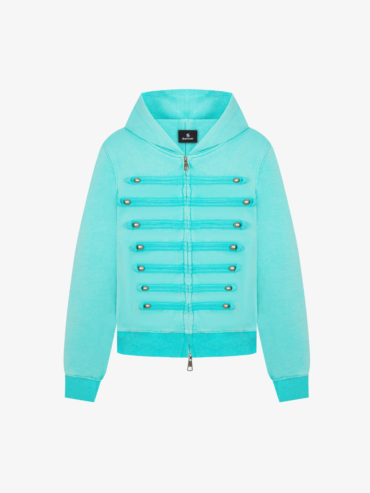 Moletom Pavtros Distressed Napoleon Studded Boxy