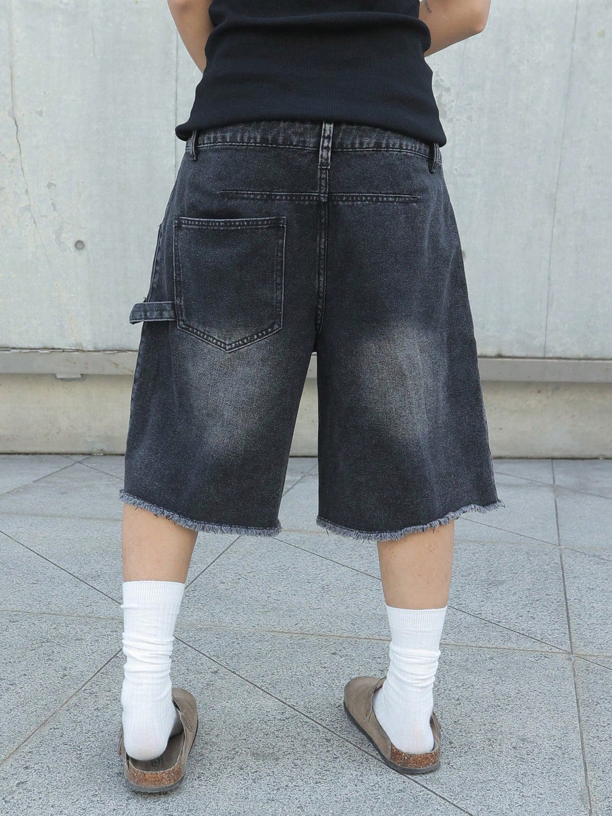 Short Pavtros Denim Black Stusy - foto 5