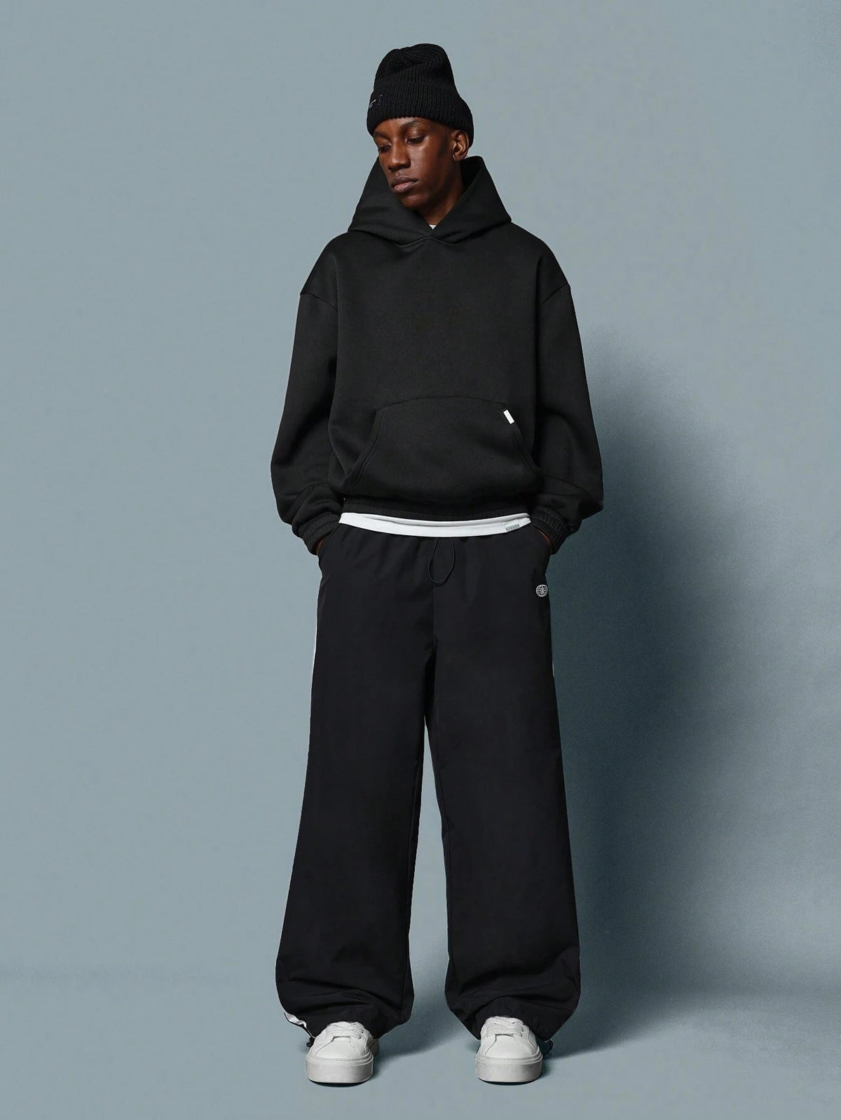 Calça Pavtros Solta de Nylon Paraquedas Proxt