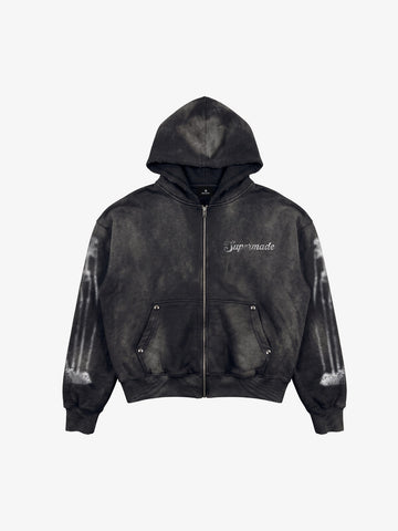 Moletom Pavtros Skull Graphic Washed