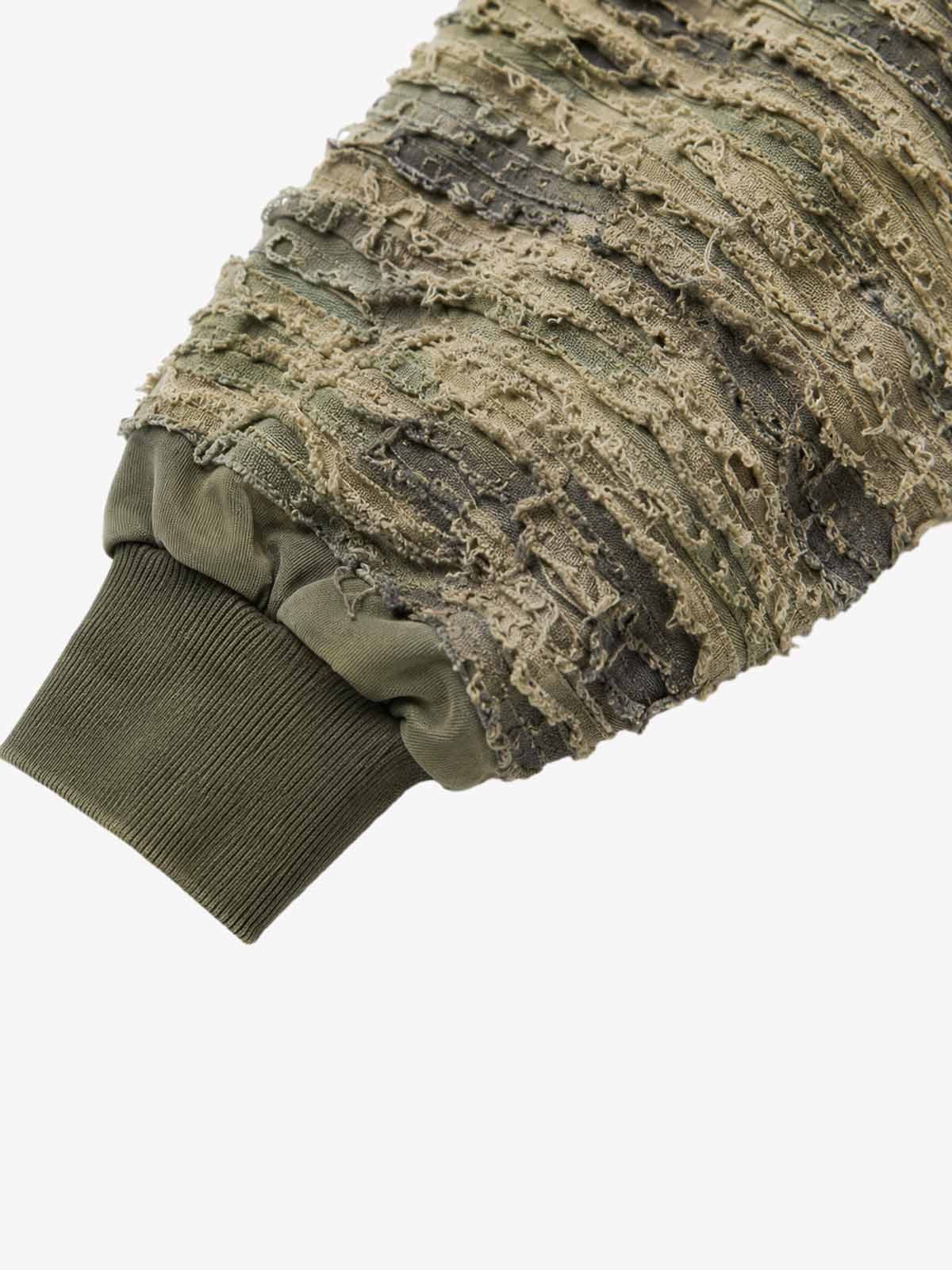 Moletom Pavtros SUPM Army Zip-Up Washed - foto 5